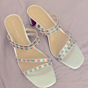 NWOT Kelly and Katie strappy sandals